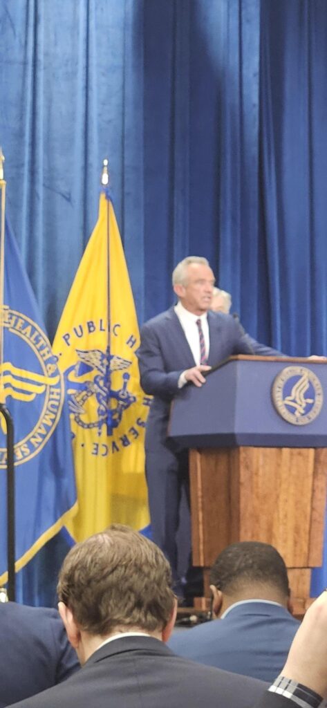 U.S. Secretary of Health and Human Services, Robert F. Kennedy Jr., at the CMS Digital Health Ecosystem event