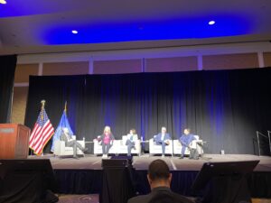 Panel discussion at 2026 ASTP Annual Meeting including Steve Posnack, Cynthia Fisher