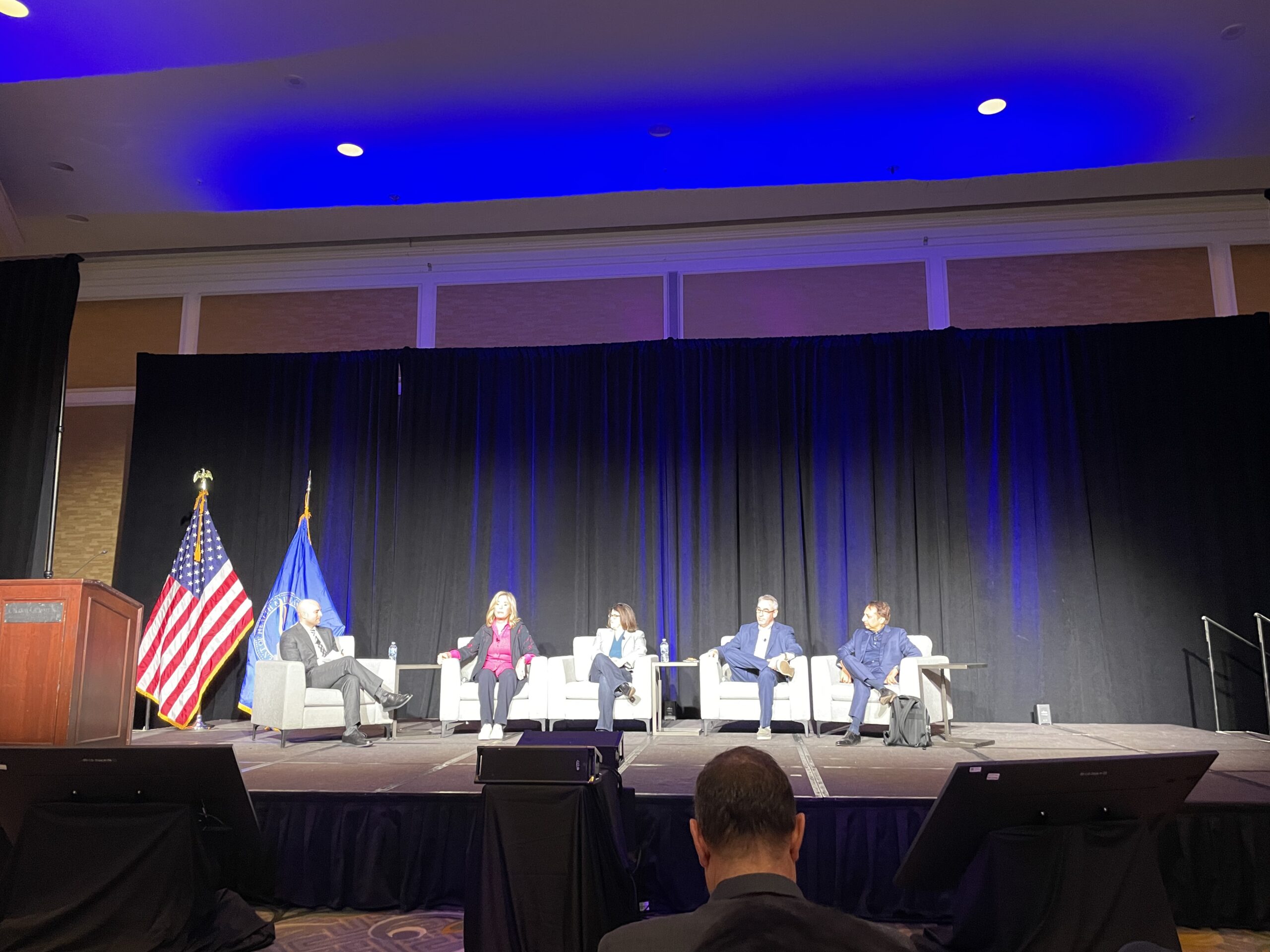 Panel discussion at 2026 ASTP Annual Meeting including Steve Posnack, Cynthia Fisher